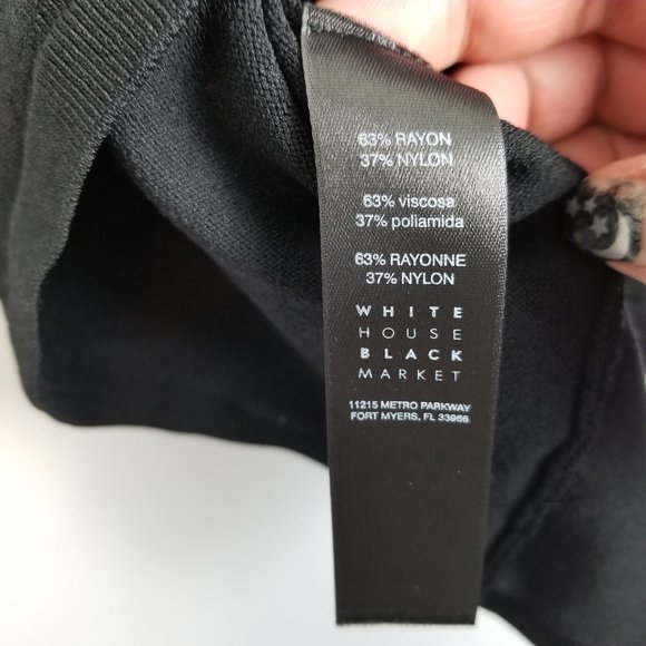 White House Black Market Keyhole Sleeveless Top - Picture 8 of 8